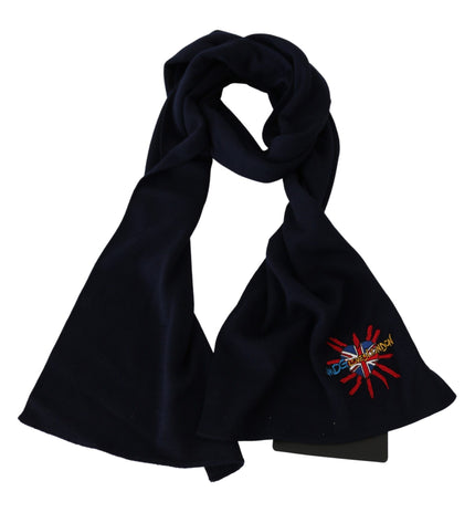 Dolce & Gabbana Elegant Virgin Wool Men's Scarf