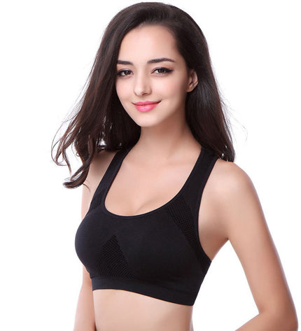 Reggiseno Sportivo elastico modellante e traspirante senza cuciture