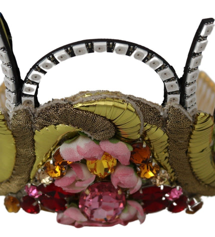 Dolce &amp; Gabbana Splendida tiara con diadema di cristallo - Oro multicolore