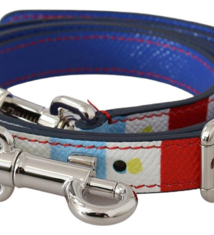 Dolce & Gabbana Chic Multicolor Leather Shoulder Strap Accessory