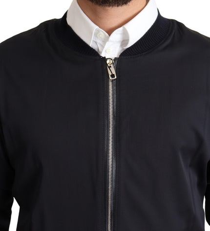 Dolce &amp; Gabbana Elegante bomber in misto seta