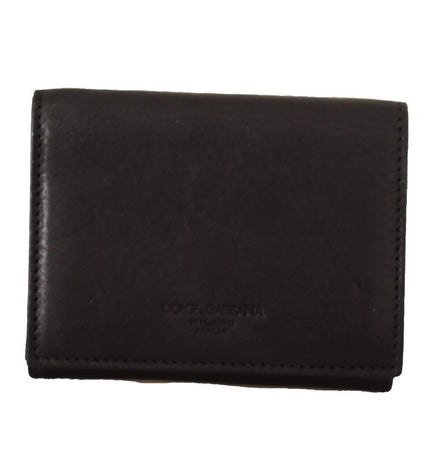 Dolce & Gabbana Elegant Trifold Leather Multi Kit Accessory