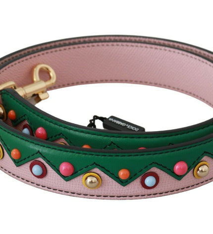 Dolce & Gabbana Elegant Multicolor Leather Shoulder Strap