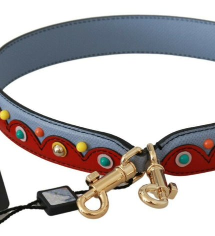 Dolce & Gabbana Elegant Multicolor Leather Shoulder Strap