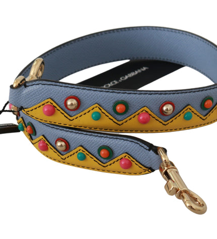 Dolce & Gabbana Multicolor Leather Shoulder Strap Accessory