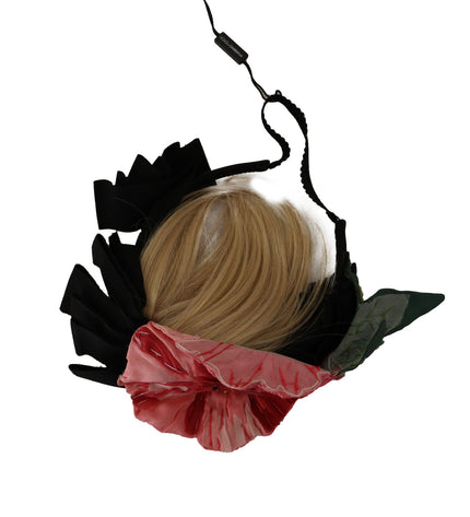 Dolce & Gabbana Elegant Silk-Blend Diadem Headband