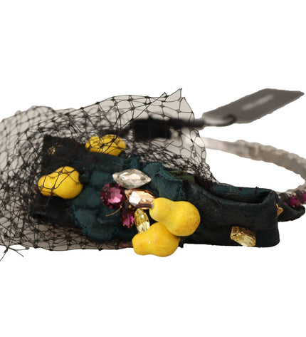 Dolce & Gabbana Charming Sicilian Lemon Crystal Headband