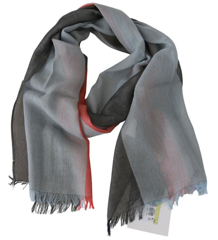 Dolce & Gabbana Elegant Gray Italian Cotton Scarf