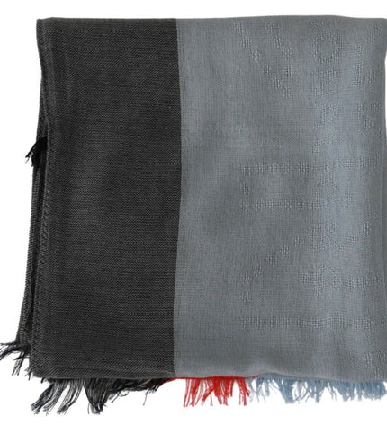 Dolce & Gabbana Elegant Gray Italian Cotton Scarf