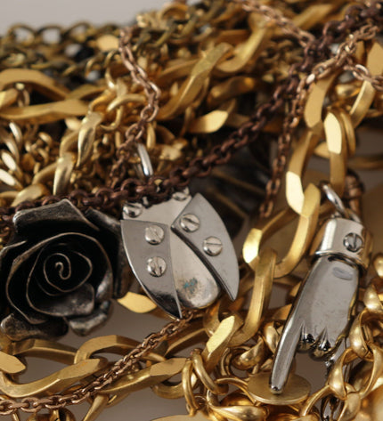 Dolce &amp; Gabbana Collana in oro glamour siciliano