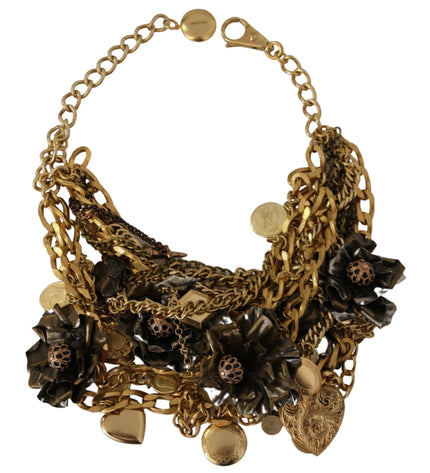 Dolce & Gabbana Sicilian Glamour Gold Statement Necklace