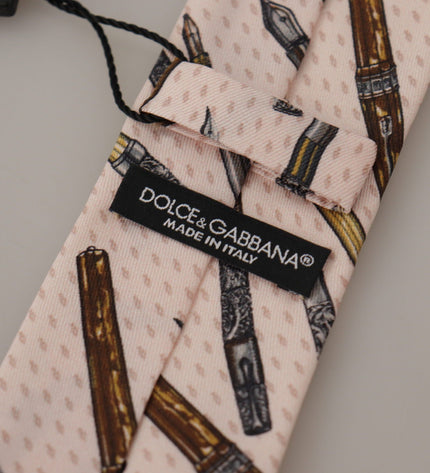 Dolce &amp; Gabbana Elegante papillon in seta per serate soavi