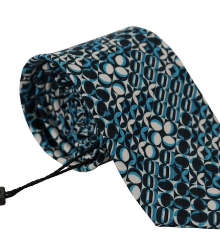 Dolce & Gabbana Elegant Silk Blue Bow Tie