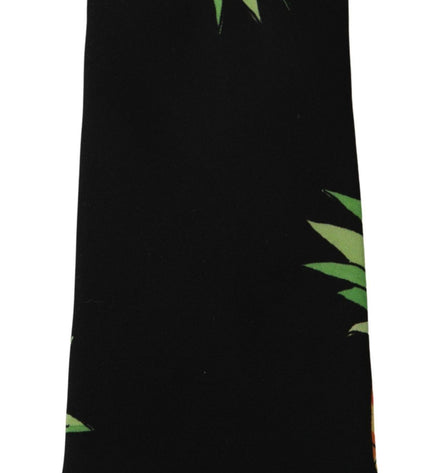 Dolce & Gabbana Elegant Black Silk Tie for Sophisticated Style