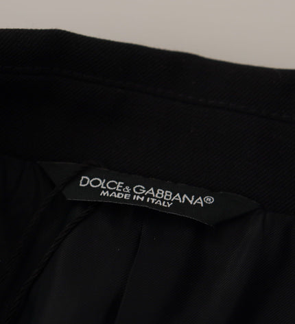 Dolce & Gabbana Elegant Double Breasted Wool Blazer