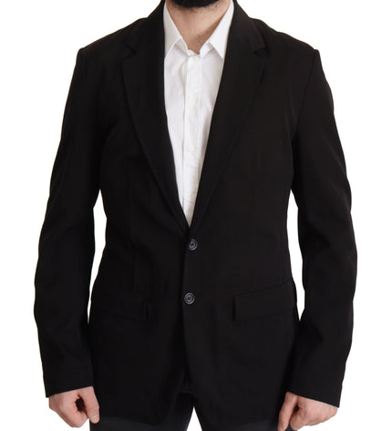 Dolce & Gabbana Elegant Virgin Wool Single Breasted Jacket