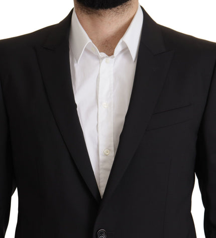 Giacca blazer nera elegante slim fit Dolce &amp; Gabbana