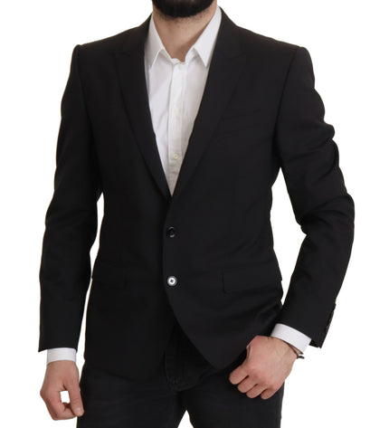 Giacca blazer nera elegante slim fit Dolce &amp; Gabbana