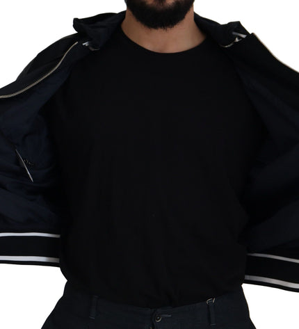 Dolce & Gabbana Elegant Black Bomber Blouson Jacket