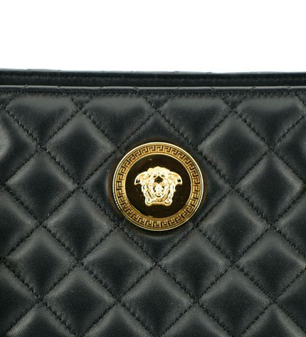 Versace Elegant Kapitone Nappa Deri Tote Çanta