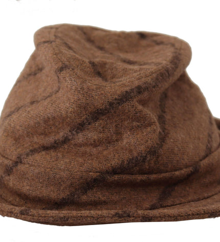 Dolce &amp; Gabbana Elegante cappello Fedora a tesa larga