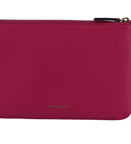 Versace Elegante pochette in pelle rosa