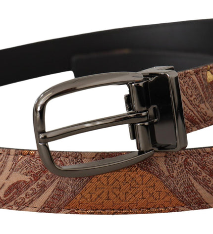 Dolce & Gabbana Multicolor Leather Signature Belt