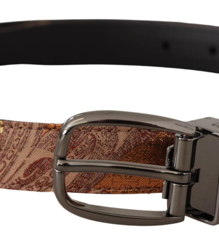 Dolce & Gabbana Multicolor Leather Signature Belt