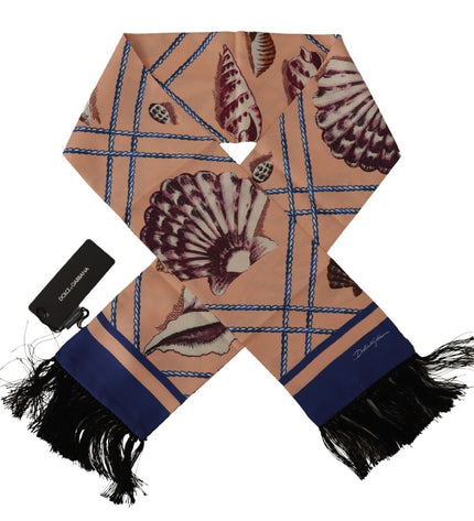 Dolce & Gabbana Elegant Silk Men's Scarf Wrap