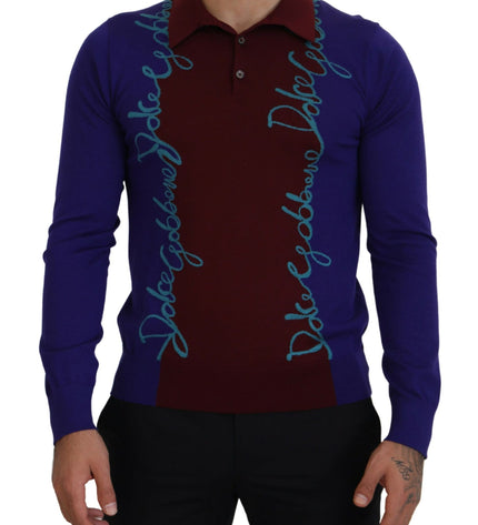 Dolce & Gabbana Multicolor Virgin Wool Silk Pullover Sweater