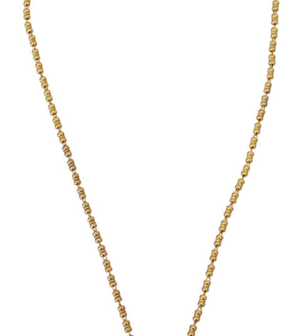 Dolce & Gabbana Elegant Gold Charm Chain Necklace