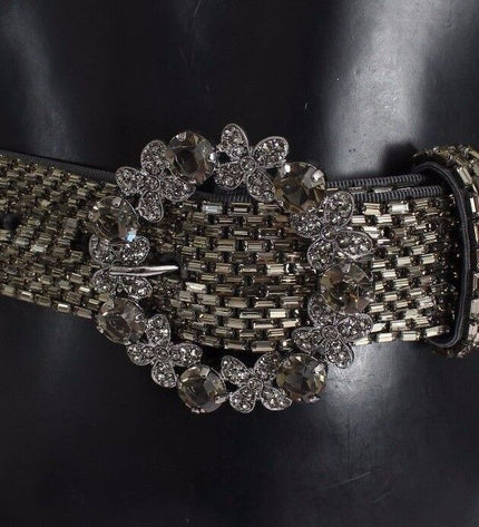 Dolce & Gabbana Swarovski Crystal Sequined Waist Belt