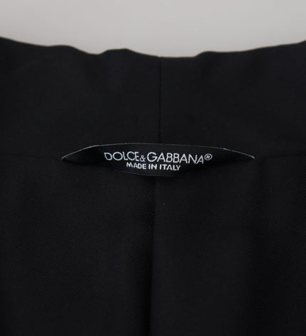 Dolce &amp; Gabbana Elegante giacca a vestaglia foderata in seta