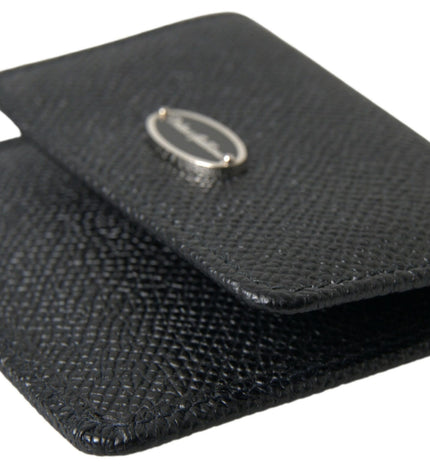 Dolce & Gabbana Elegant Leather Bifold Coin Purse Wallet