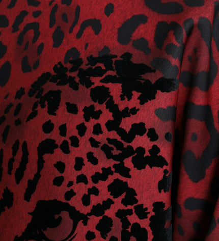 Dolce &amp; Gabbana Maglione pullover elegante con stampa leopardata