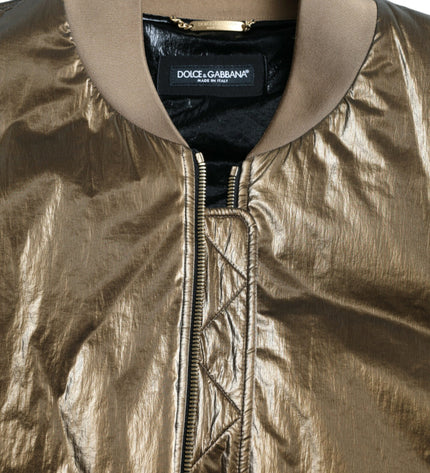 Dolce &amp; Gabbana Elegante bomber color bronzo