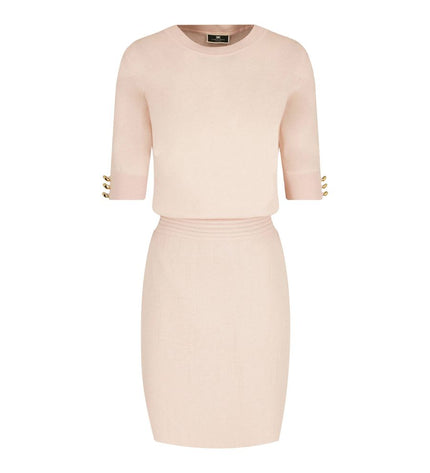 Elisabetta Franchi "Pink Viscose Women Dress"