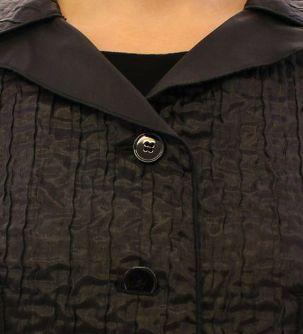 Dolce & Gabbana Elegant Black Bolero Shrug Jacket