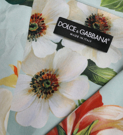 Dolce &amp; Gabbana Zarif Çiçekli İpek Trenç Ceket