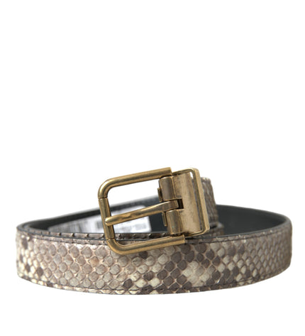 Dolce & Gabbana Elegant Italian Leather Belt