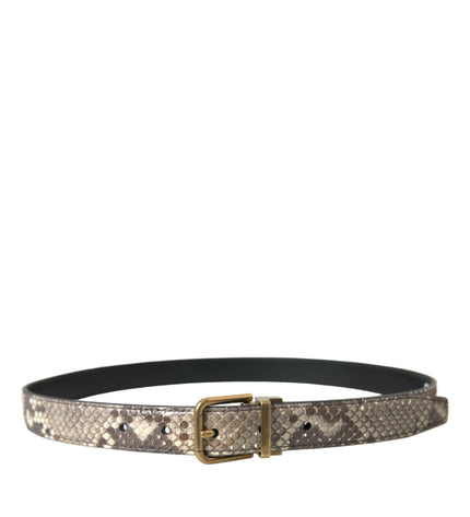 Dolce & Gabbana Elegant Italian Leather Belt