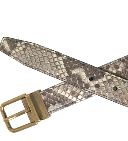 Dolce & Gabbana Elegant Italian Leather Belt