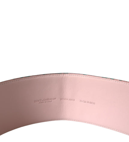 Dolce & Gabbana Multicolor High-Waist Statement Belt