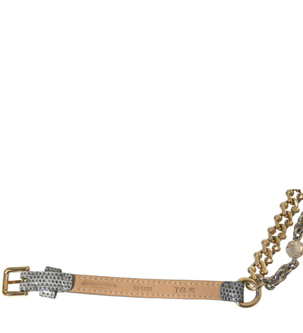 Dolce & Gabbana Elegant Crystal Bounce Waist Belt