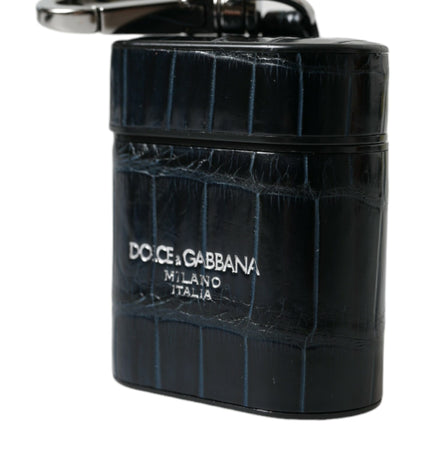 Dolce & Gabbana Chic Crocodile Leather Airpods Case