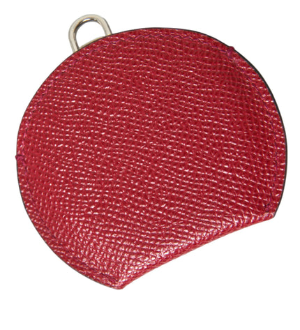 Dolce & Gabbana Elegant Red Leather Mirror Holder