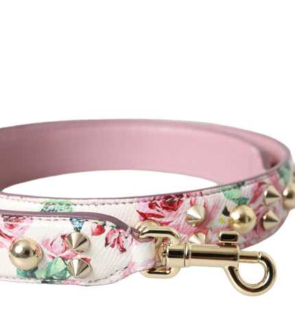 Dolce &amp; Gabbana Borsa a tracolla con accessorio floreale rosa