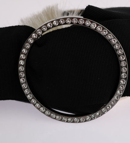 Dolce & Gabbana Elegant Crystal Diadem Headband