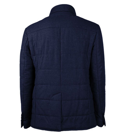 Made in Italy Elegant Wool-Cashmere Men's Coat