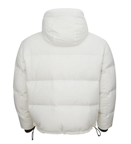 Armani Exchange Elegant White Designer Jacket for Sophisticated Men